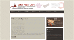 Desktop Screenshot of lotuscrafts.com